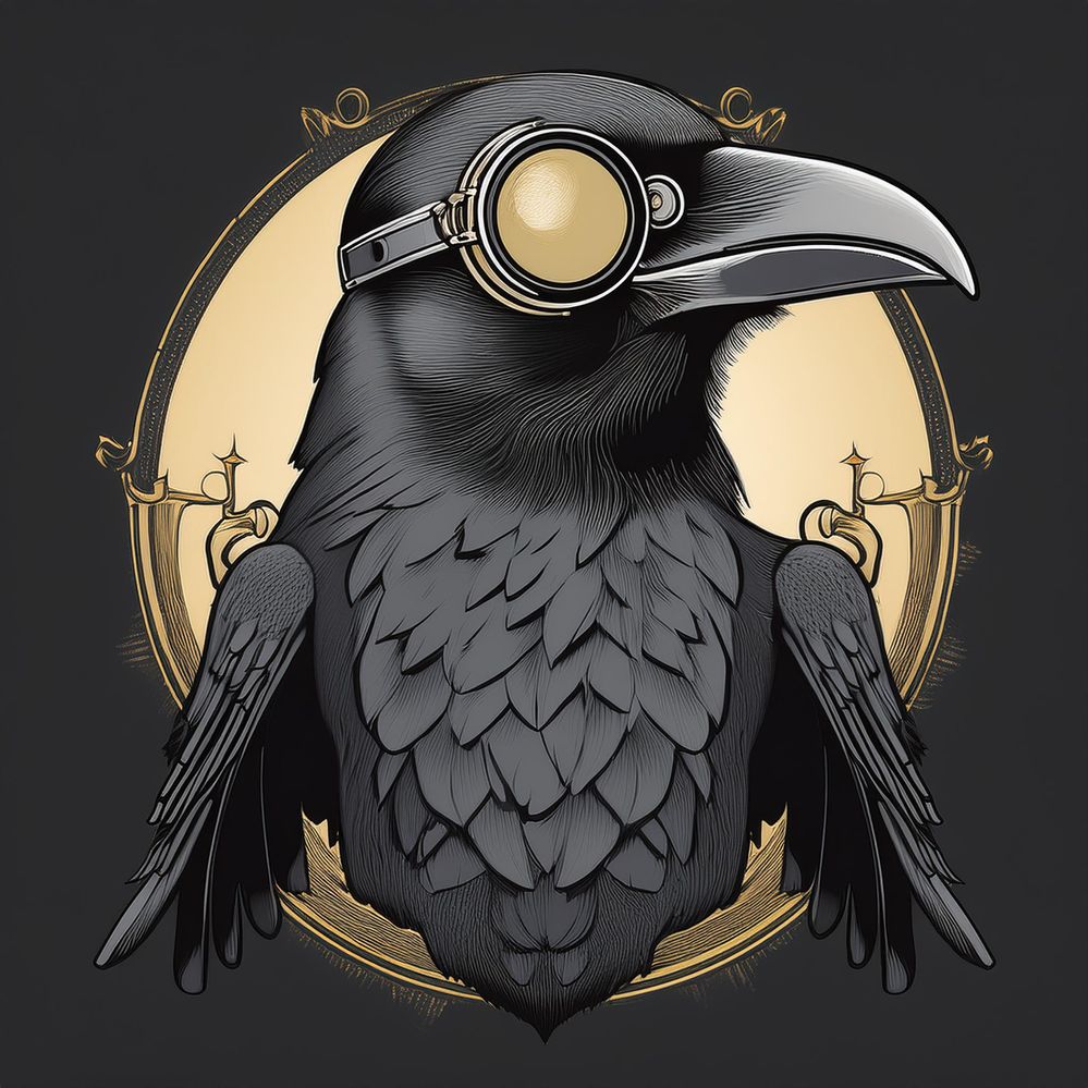 Monocle raven