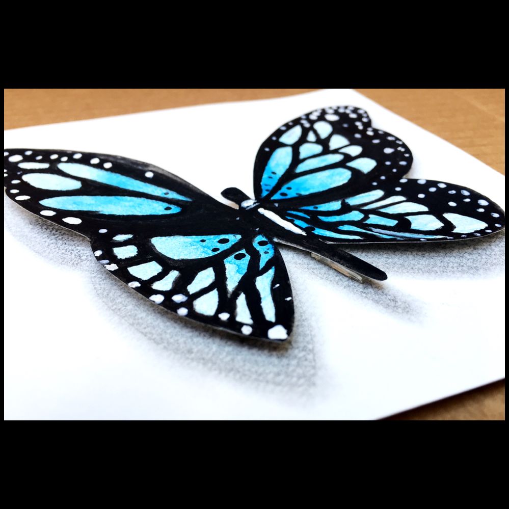 3D Butterfly!