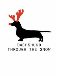 dachshund through the snow.jpg